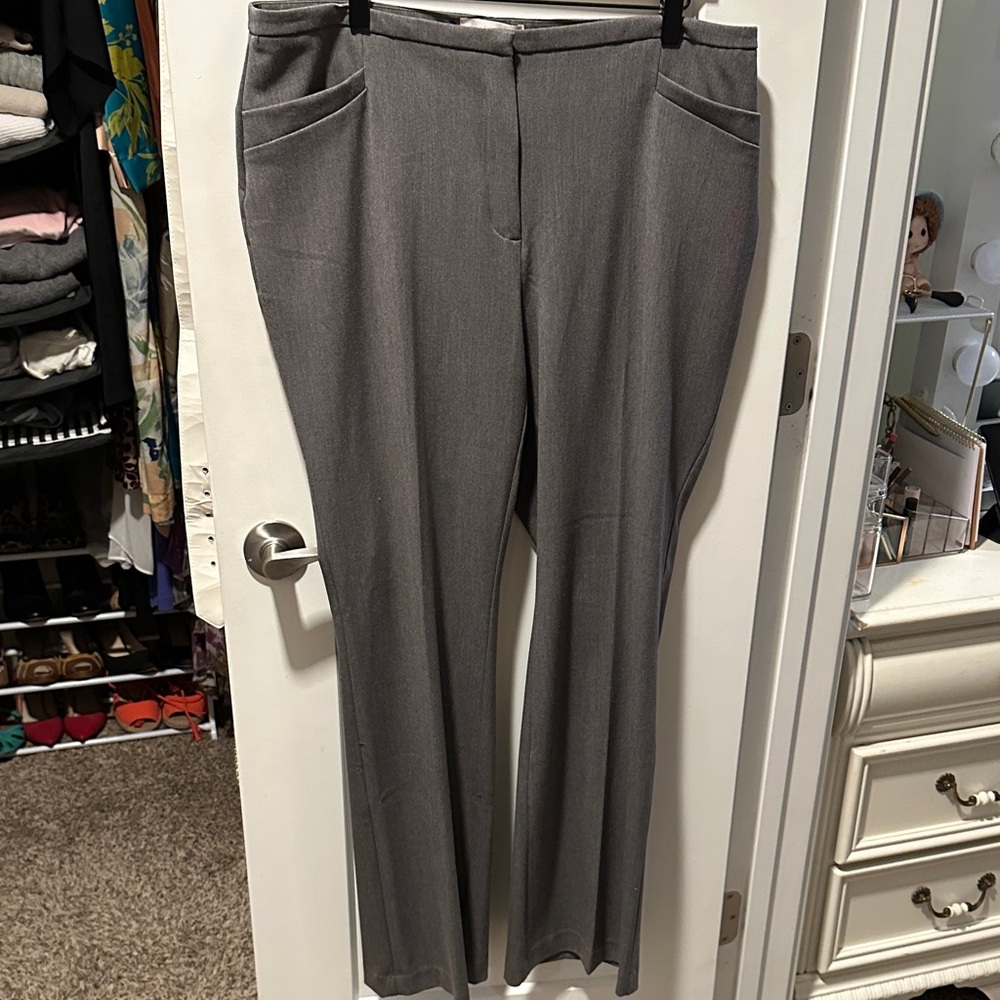 Chico's Charcoal Women's Trousers
